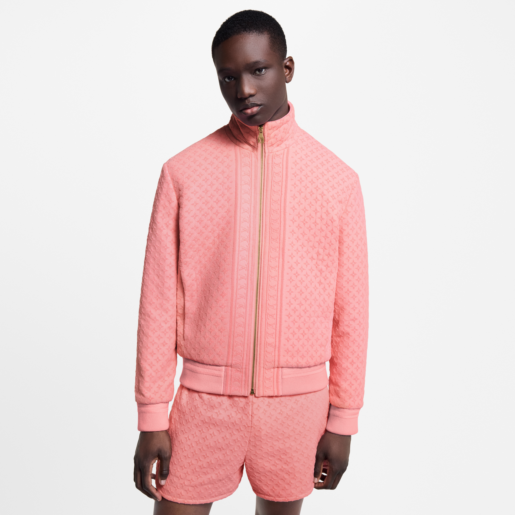 French Terry Track Top  in Men's Ready-to-Wear Outerwear and Coats collections by Louis Vuitton (Product zoom)